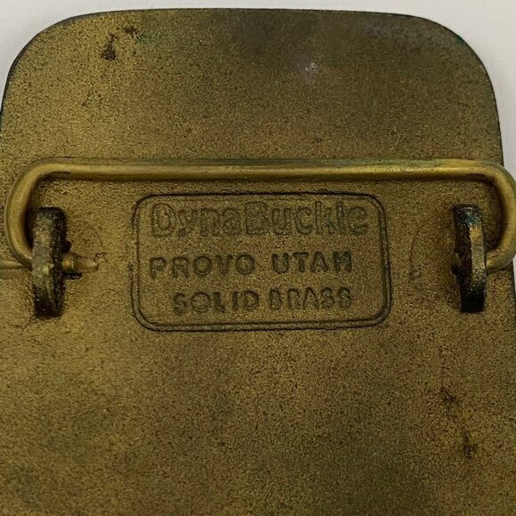 DynaBuckle Ringhaver Equipment Co Semi Truck Cab Belt Buckle SemiTruck Driver - Picture 5 of 10